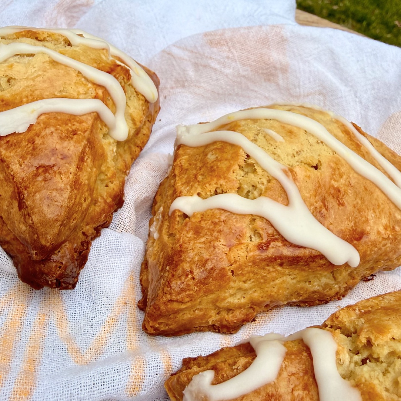 Inside a scone